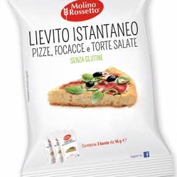Molino Rossetto - Vente Mélange pour pain - LEVURE INSTANTANÉE POUR PIZZAS, FOCACCIA ET TARTES SALÉES SG 48 G