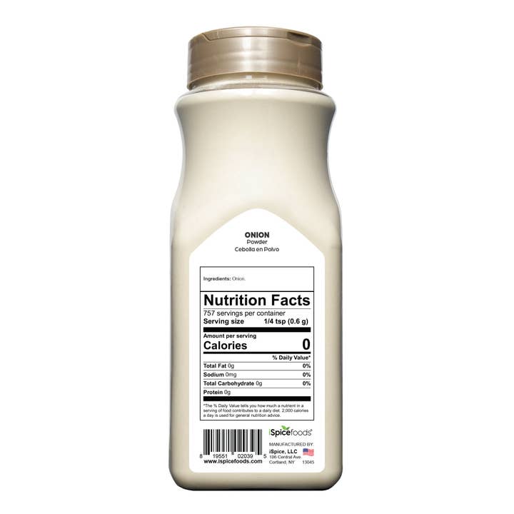 iSpice - Wholesale Dried Spice - iSpice | Onion Powder | 16 oz | Food Service Size | Kosher | Rich Aroma2