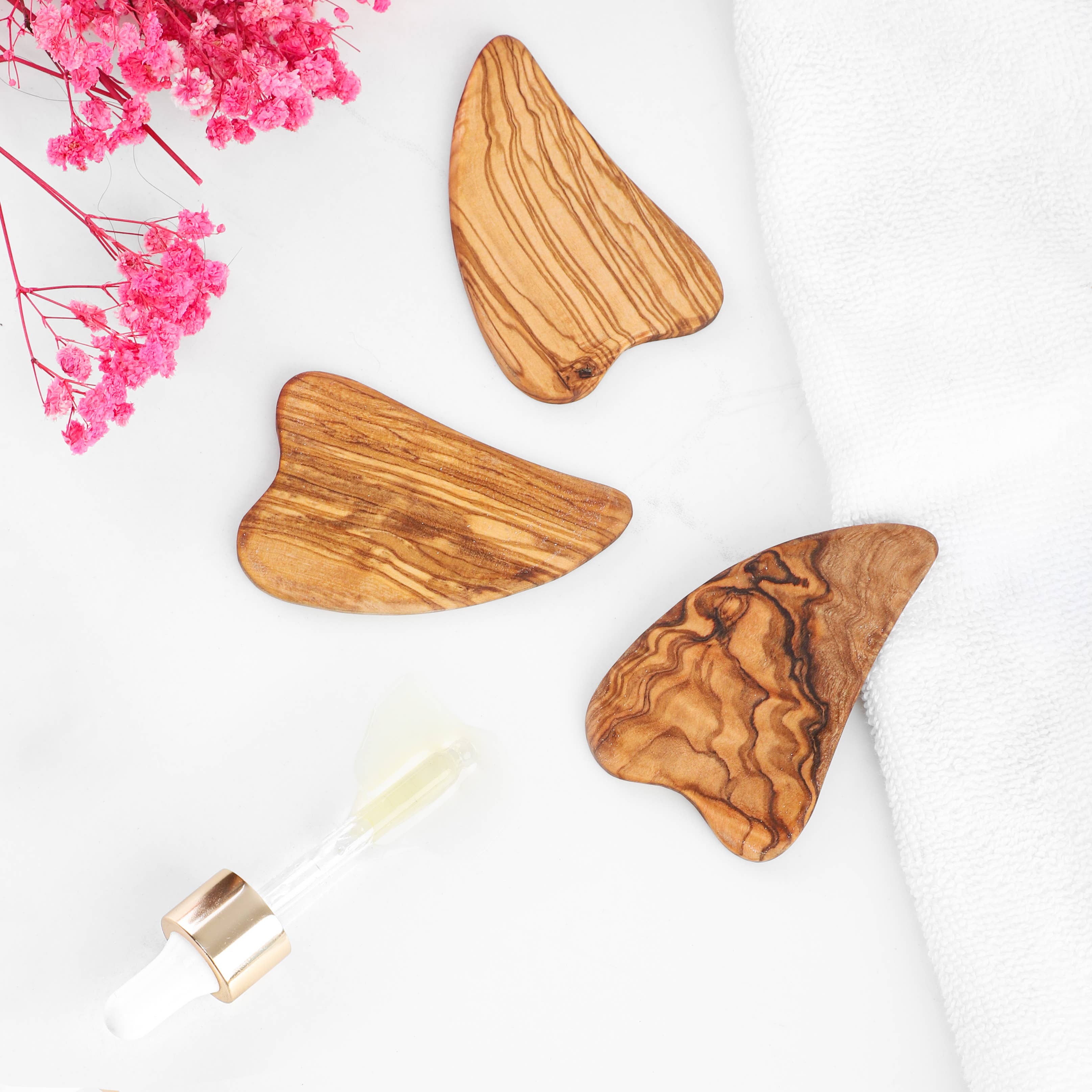 Krafts GmbH Olive Wood - Wholesale Gua Sha Tool - Gua Sha Olivenholz – Herzform Massage & Handgemacht4