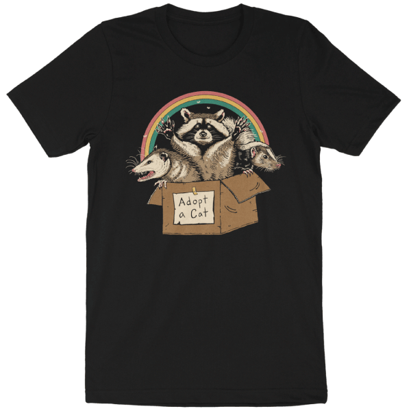 Wicked Clothes - Wholesale Screen Printed T-Shirt - Unisex - 'Forbidden Cats' Shirt2