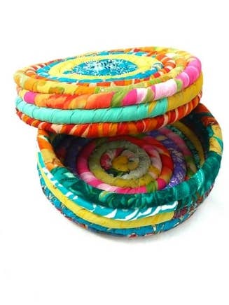 Recycled Silk Coil Box for wholesale by Ganesh Himal Trading
