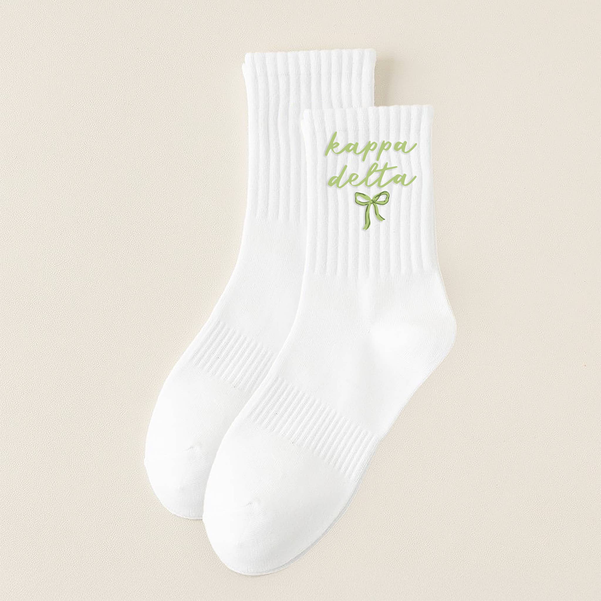 The Darling Effect - Vente Porte-clés – femme - Chaussettes montantes brodées de sororité31