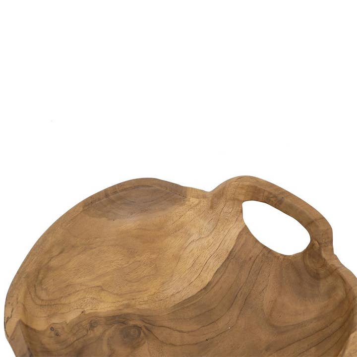 A&B Home Group Inc. - Wholesale Charger plate - S/3 Teak Bowls3