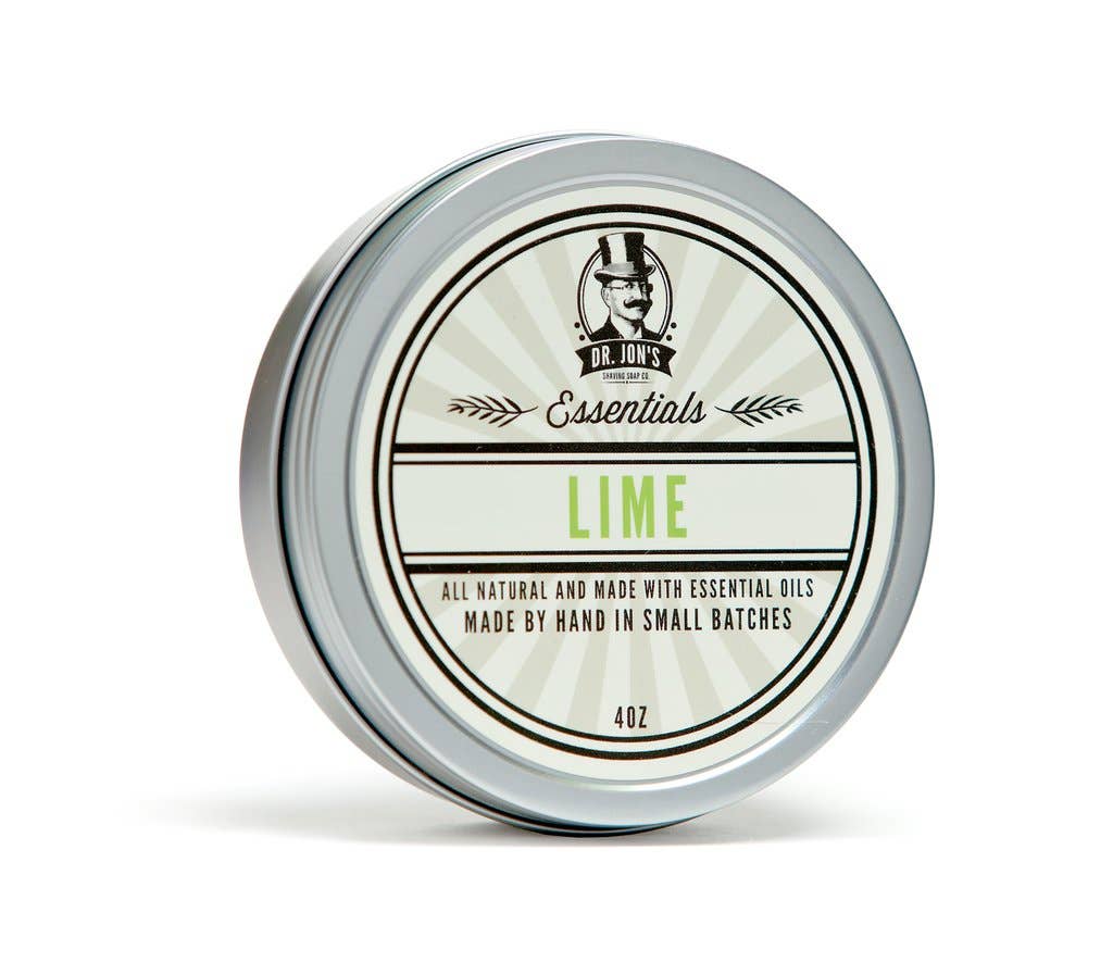 REMOVED BRAND - Wholesale Shave Soap - Men's - Dr. Jon's Essentials Lime Shaving Soap2