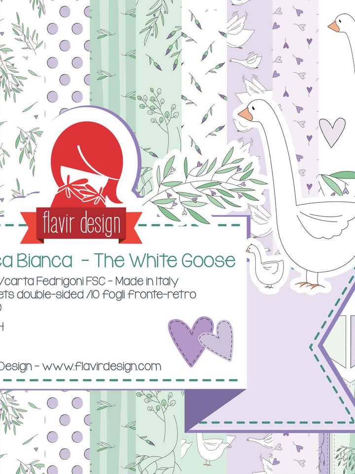 Pad. 54 - L'oca bianca - The White Goose per la vendita all'ingrosso da parte di Flavir Design di Moscone Daniela