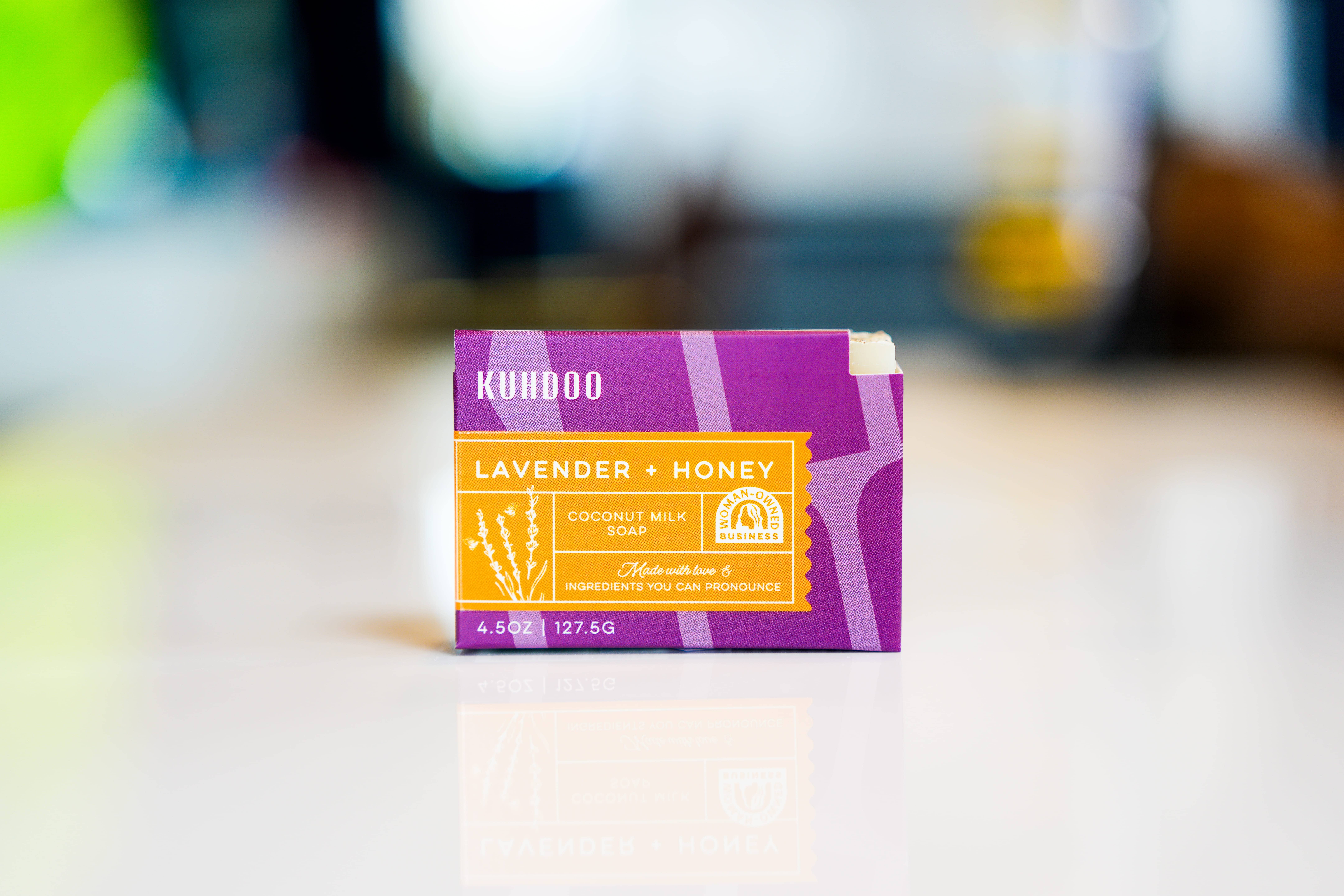 Kuhdoo Soap - Wholesale Bar Soap - Lavender and Honey Bar Soap