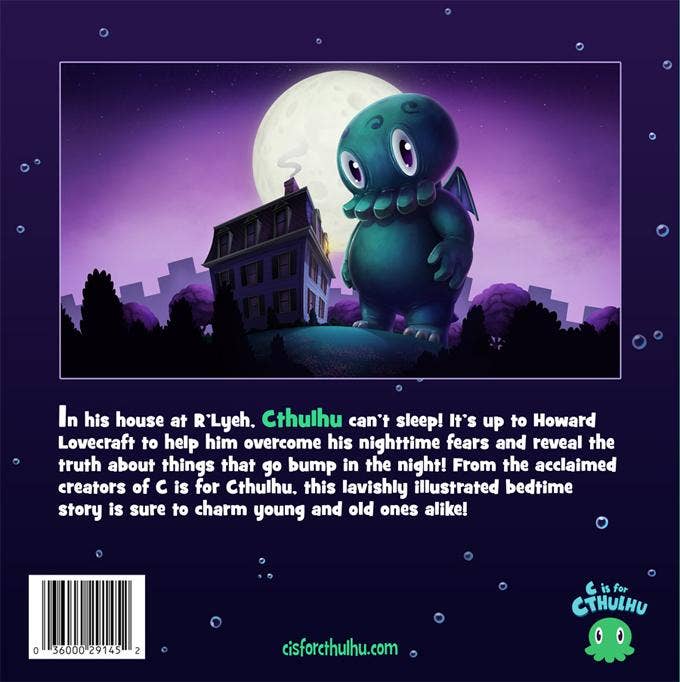 C is for Cthulhu - Wholesale Stuffed/plush toy – Kids & baby - Sweet Dreams Cthulhu & Glow-in-the-Dark C is for Cthulhu Plu13