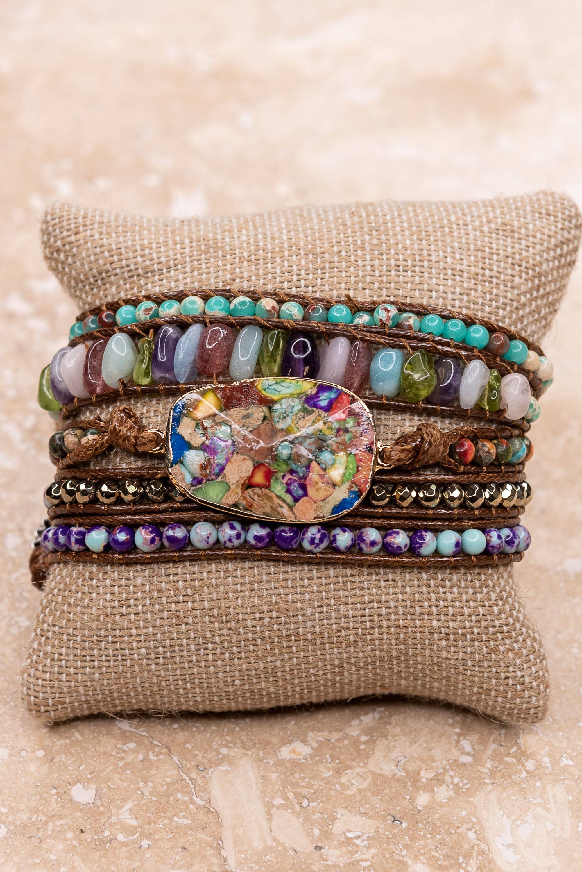 Dylan Designs - Vente Bracelet de perles - Bracelet Kelly Wrap9