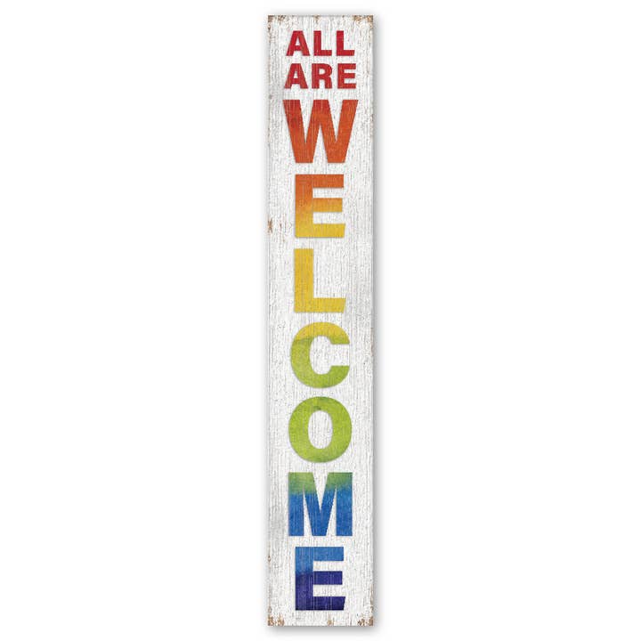 All Are Welcome - Porch Board™ for wholesale by ST Creations