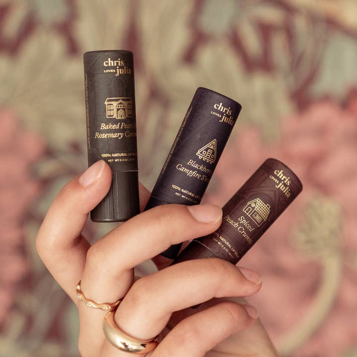 Poppy & Pout - Wholesale Lip Balm Set - Gift Set, Chris Loves Julia Lip Balm Trio