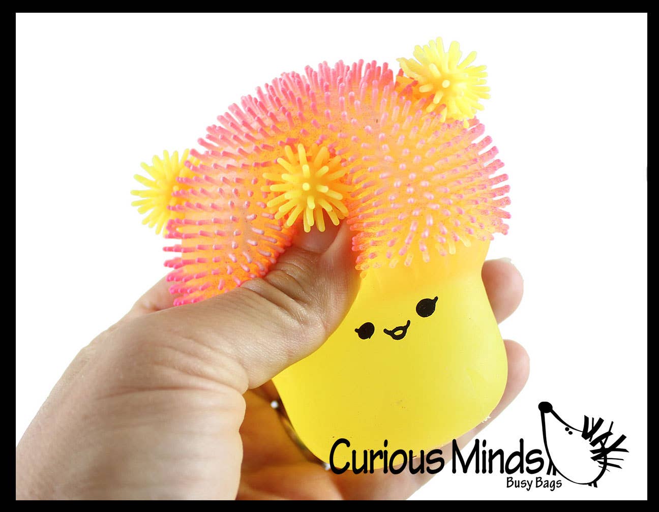 Curious Minds Toys - Wholesale Fidget Toy - Kids - 1 Mushroom Sugar Puffer Ball - Thick Glue/Gel Syrup Molasses14