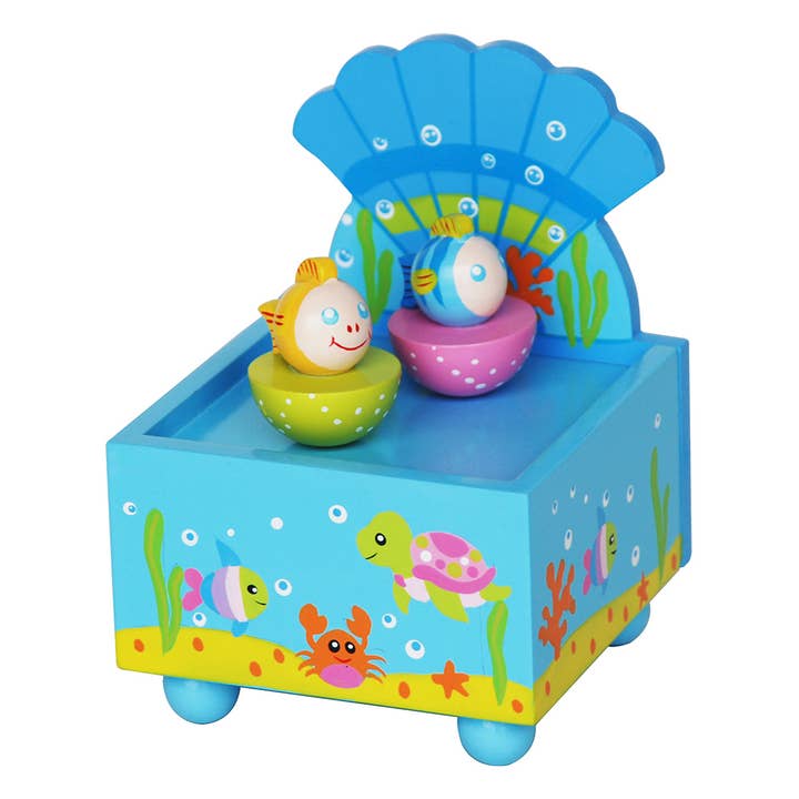 Twin Fish Music Box for wholesale by ToysLink