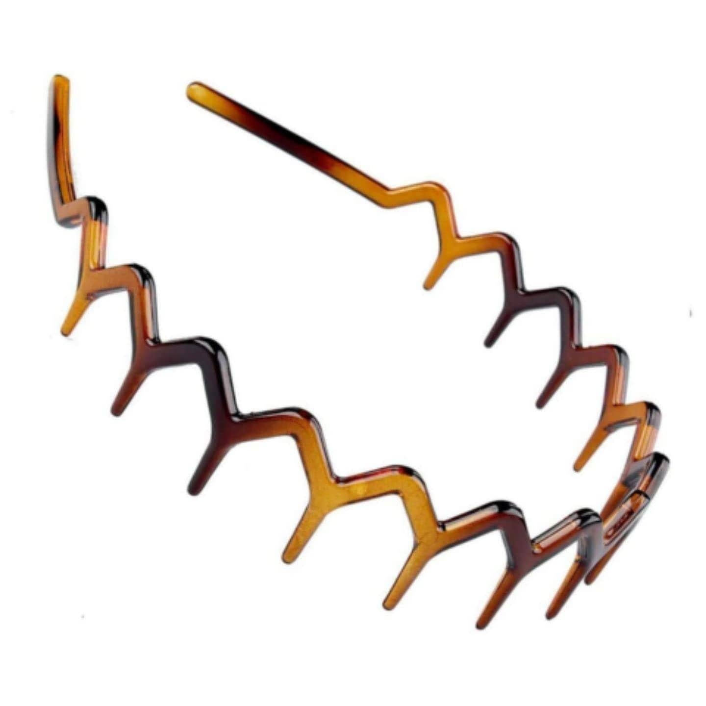 Topkids Accessories - Wholesale Fashion Headband - Unisex - Zig Zag Shark Tooth Head Band Teeth Hair Band Alice Band Comb Headband Zigzag Hairband Wavy Grip Wave Gripper Saw Toothed Aliceband7