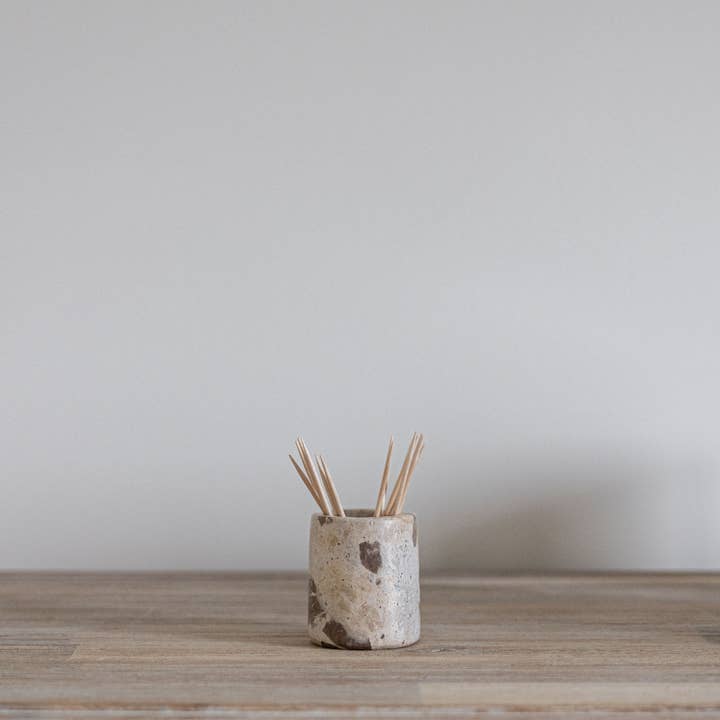 Chocolate Marble Toothpick Holder and other Purchase Wholesale toothpick. Free Returns & Net 60 Terms on Faire trending on Faire.