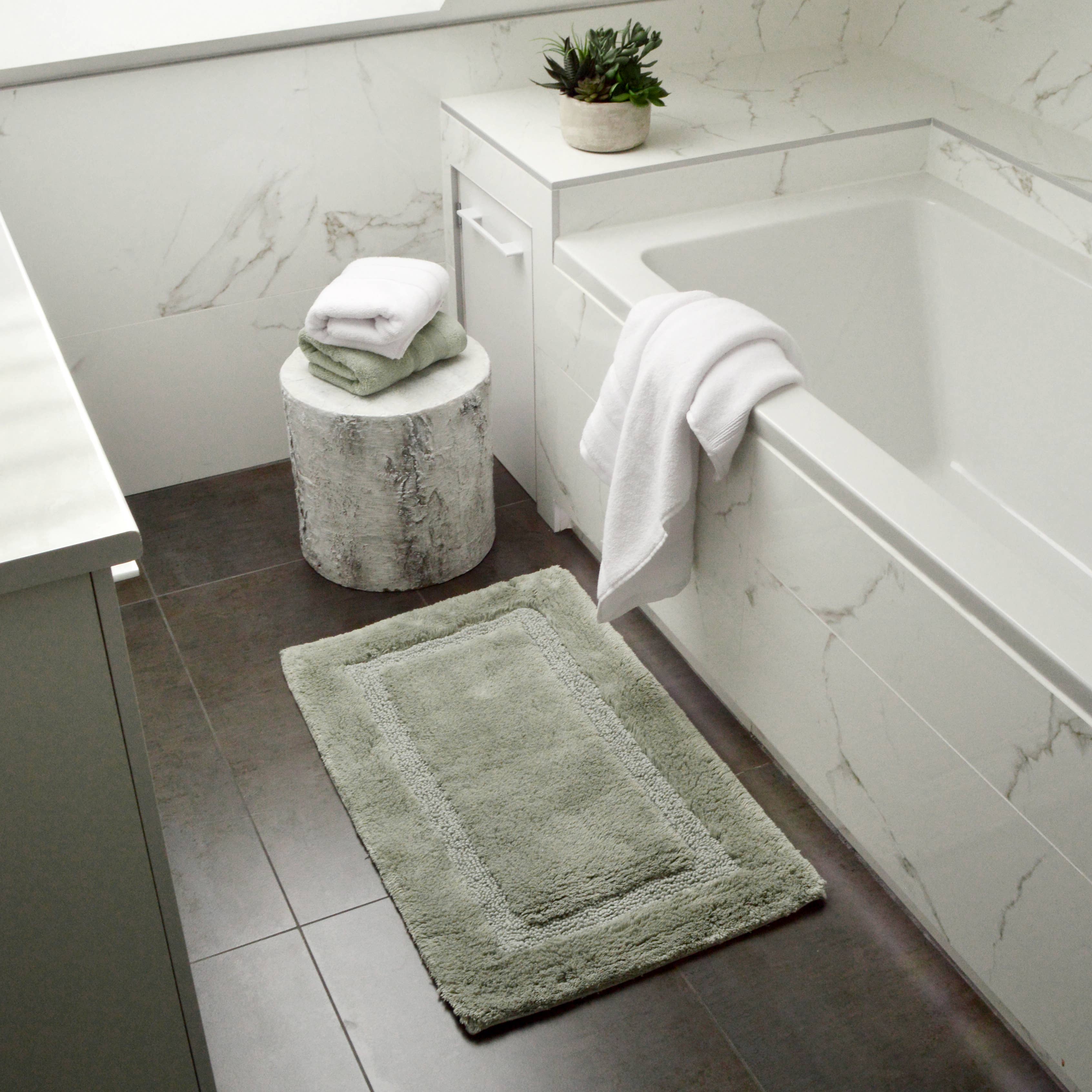 Allure Bath Fashions - Wholesale Bath Mat - Luxury Bamboo Cotton Bath Mat Non-Slip - Ultra Soft & Thick9