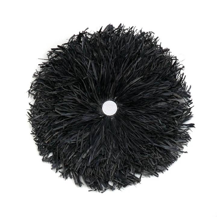 Bazar Bizar Living - Wholesale Wall Accent - The Raffia Juju - Black