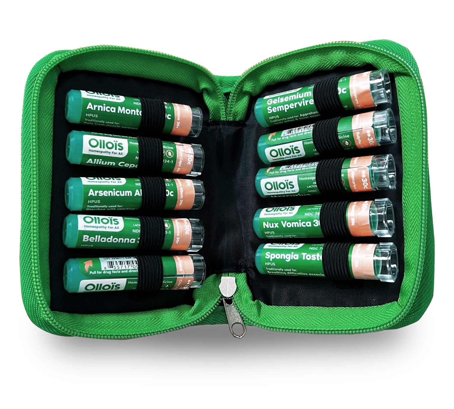 Ollois - Wholesale Oral Supplement/Vitamin - OlloKit Essentials - 10 Homeopathic Remedies2