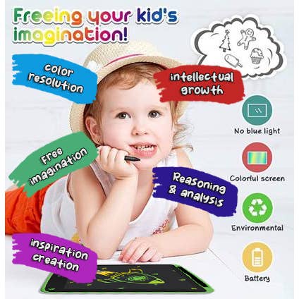 Gabba Goods – Großhandel Zeichenbrett – Kind & Baby – GabbaGoods LCD-Schreibtafel Malblock, 26,7 cm (10,5 Zoll)14