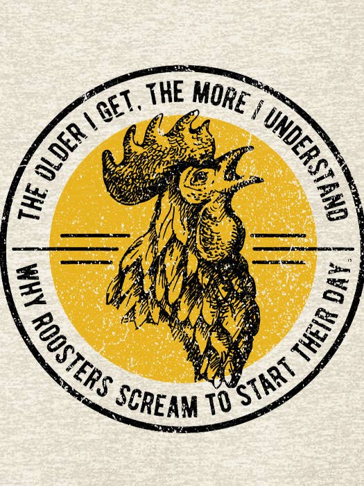 Rooster for wholesale by Mason Jar Label