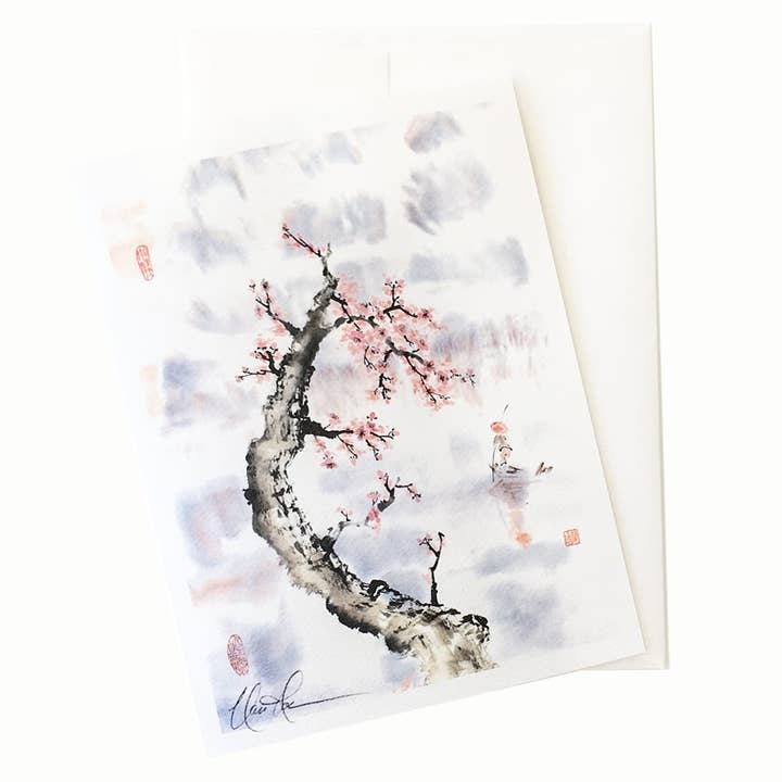 Nan Rae Studio - Wholesale Everyday Greeting Card - Along the Lingnan Way…