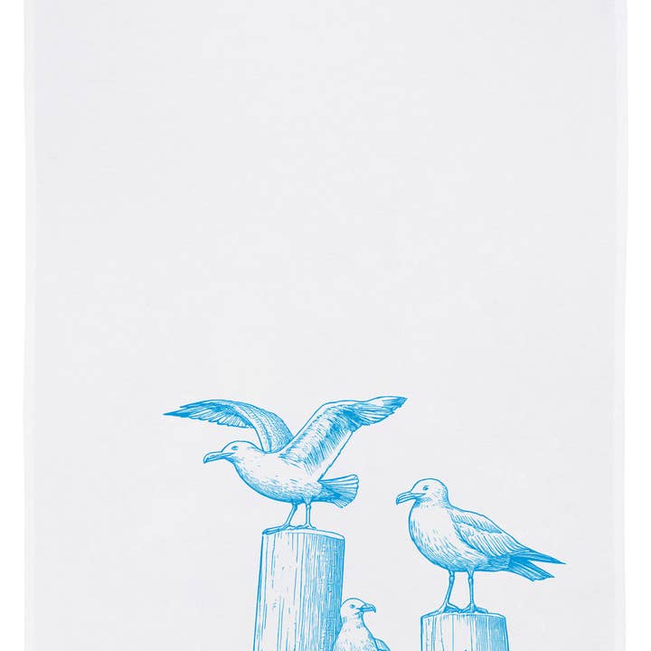 Tea towel, 3 seagulls for wholesale by 17;30