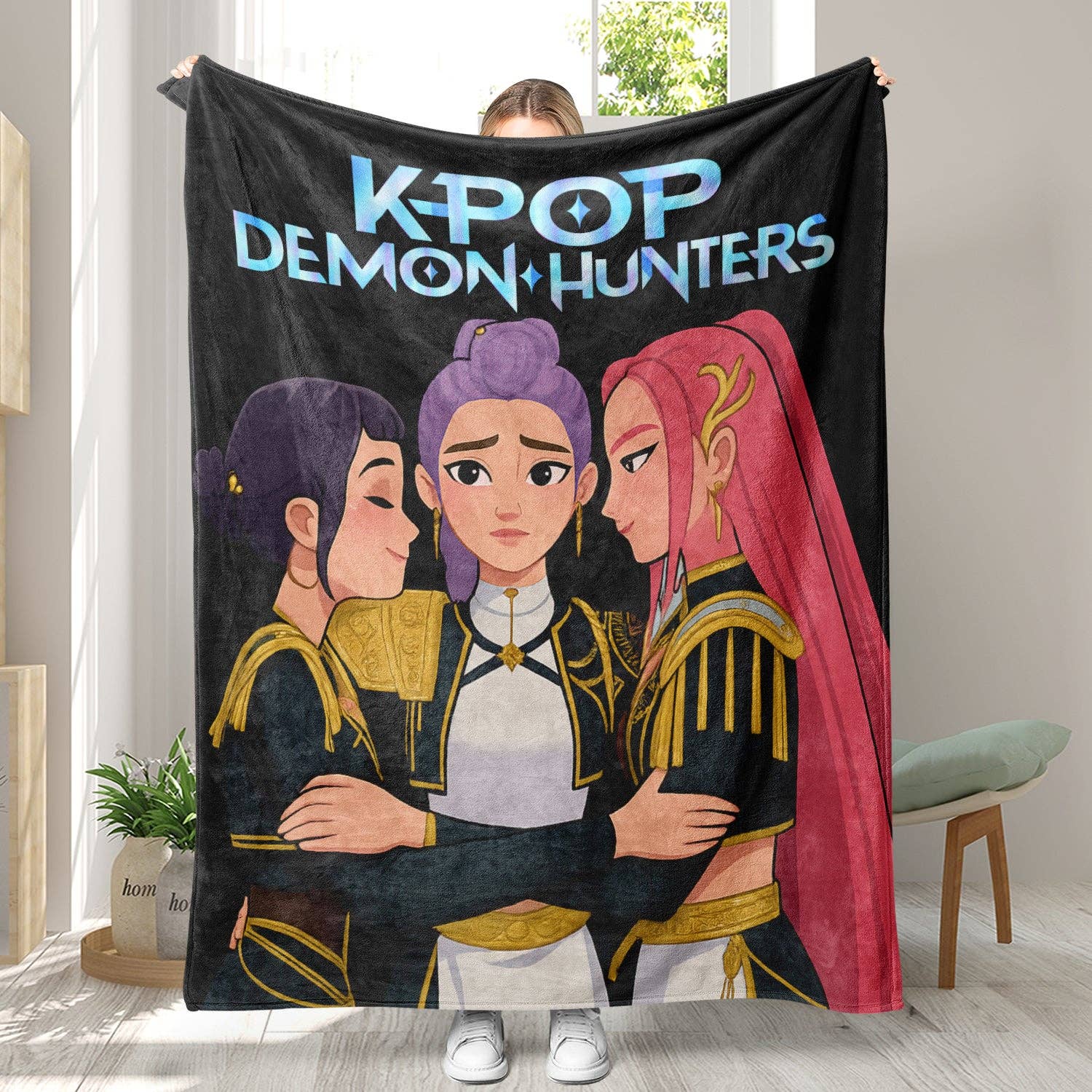 Little Trendy - Wholesale Throw Blanket - KDH K-pop inspired Throw Blanket soft flannel Blanket0