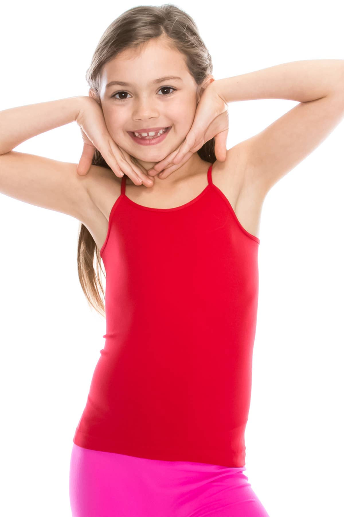 KurveShop – Großhandel Tanktop – Kinder – KURVE MÄDCHEN BUTTERWEICHES JERSEY CAMI TOP ALTER 9/145