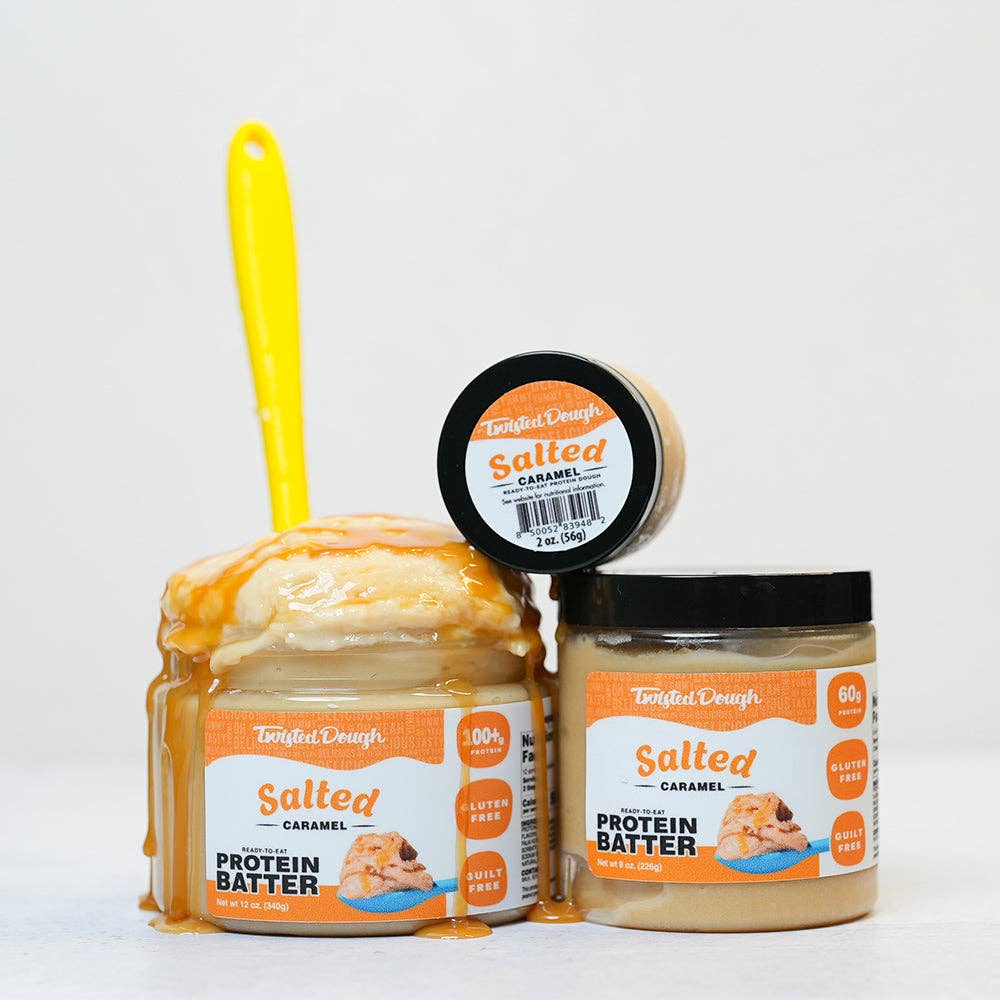 Twisted Dough - Wholesale Cake Mix - Salted Caramel Protein Batter9