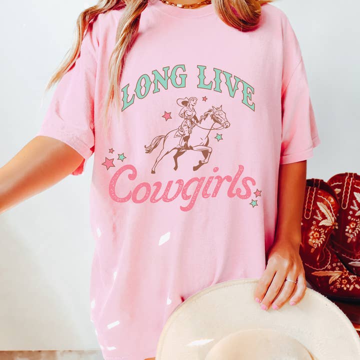 Long Live Cowgirls T-Shirt for wholesale by Portland and Peel