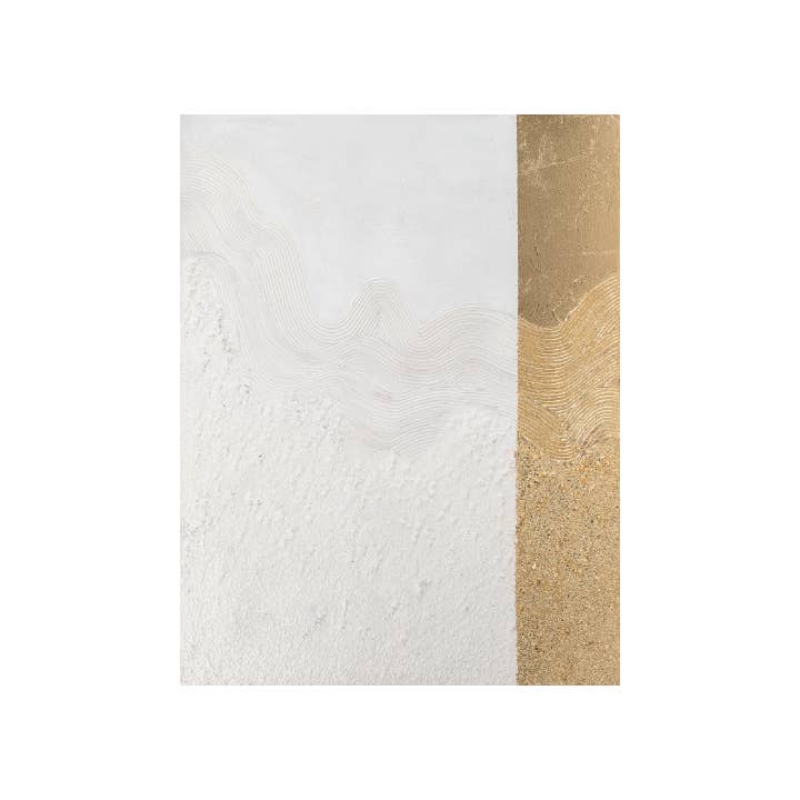 Cuadro pintado a mano «Golden Line 90x120" para venta al por mayor de AGAVE S.R.L.