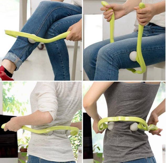 Mix Match Sizes Colors Neck and Shoulder Therapeutic Dual Point Self Massage Tool(1 for wholesale on Faire11