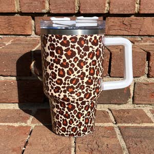 Leopard Etch Cup 40 Oz – Pretty N Pressed Boutique