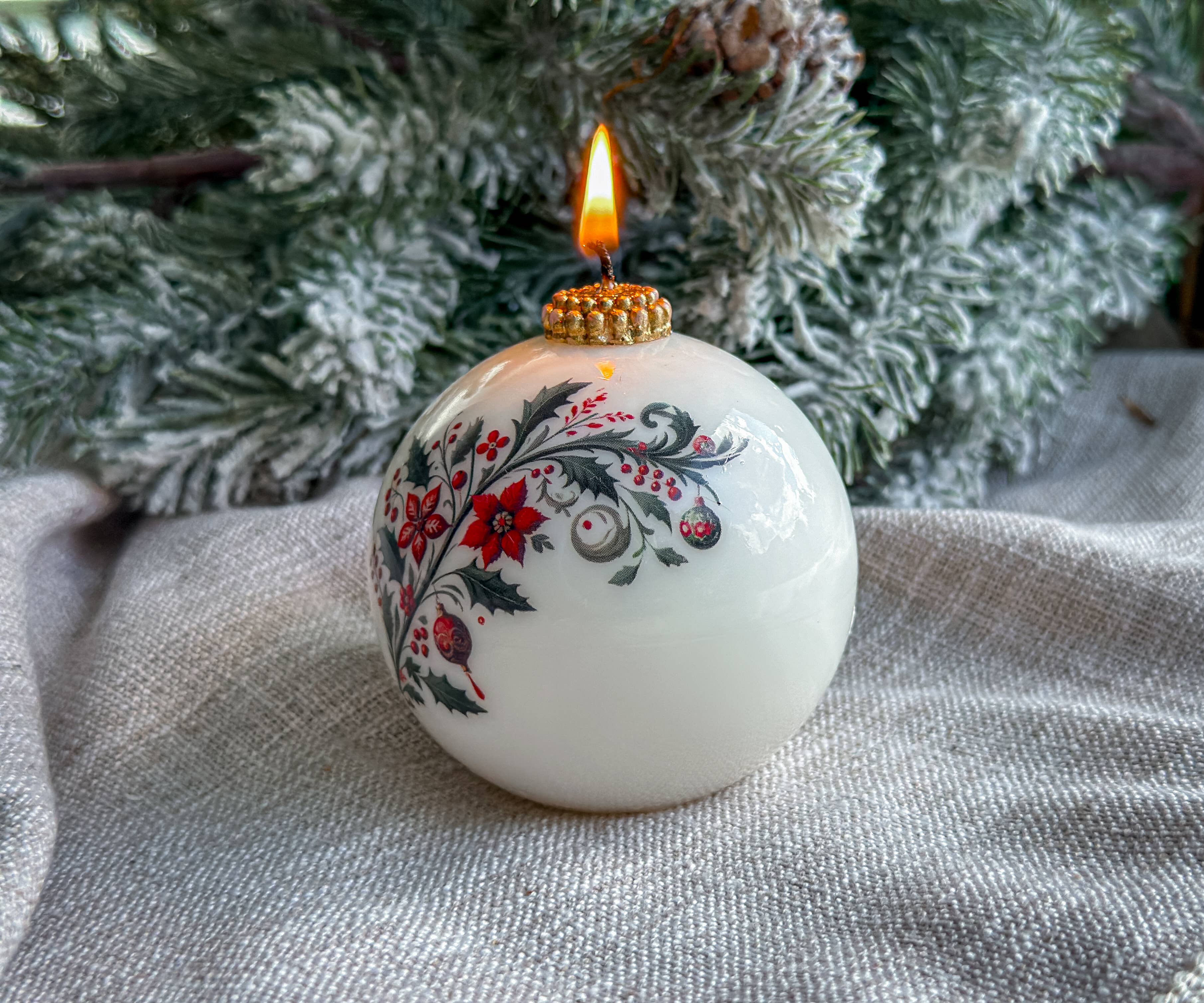 VR.candle - Wholesale Novelty Candle - Holiday decor candle | Christmas candle vintage style 5