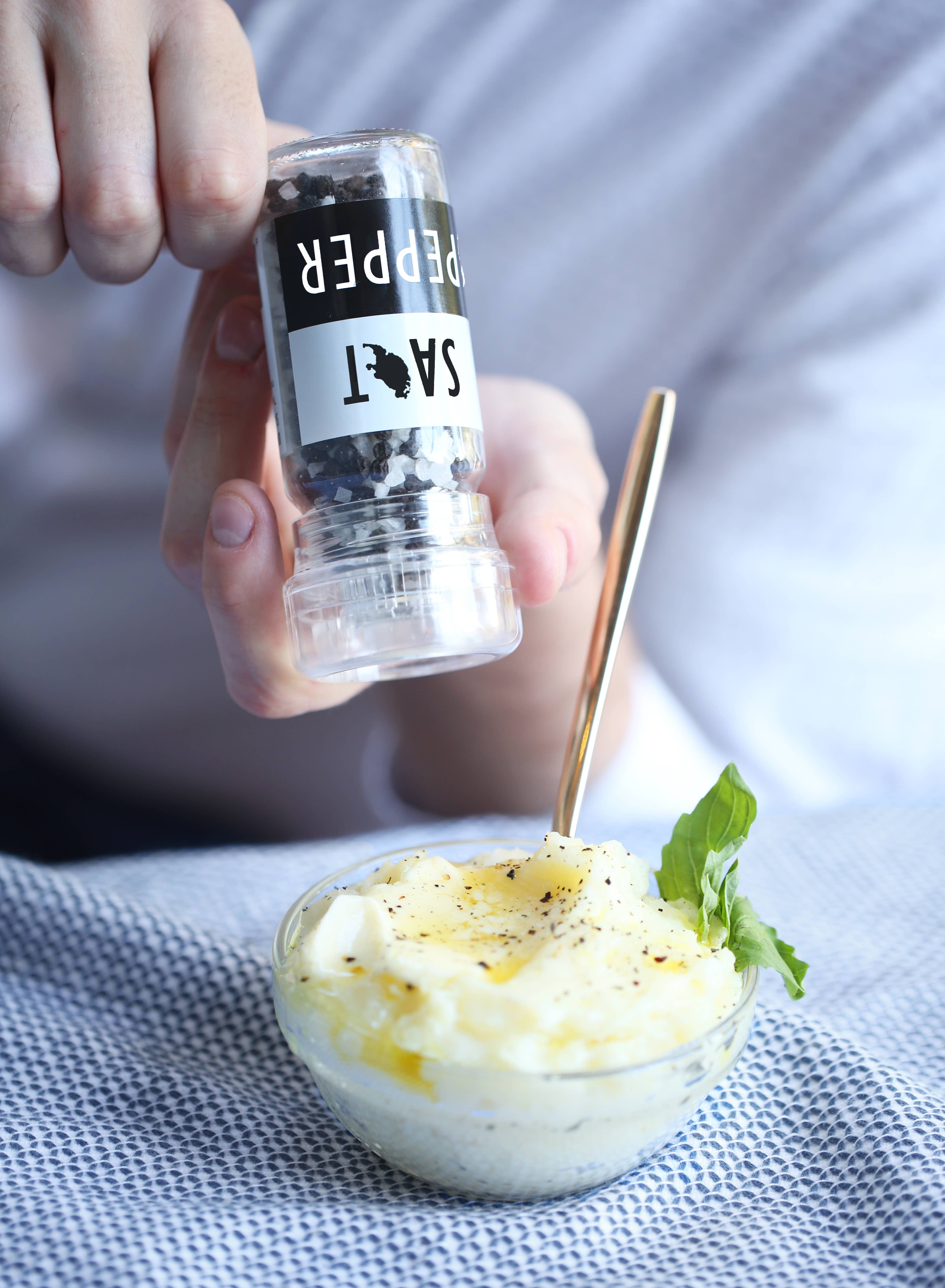 San Juan Island Sea Salt - Wholesale Salt & Pepper Shaker Set - Organic Pepper Salt Grinder1