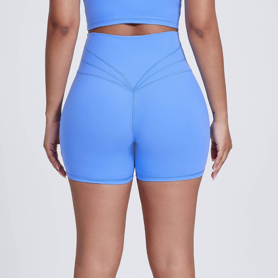 Sodalemon – Großhandel Sport-Shorts – Damen – Damen V-Cross Po-liftende Sport-Yoga-Shorts18