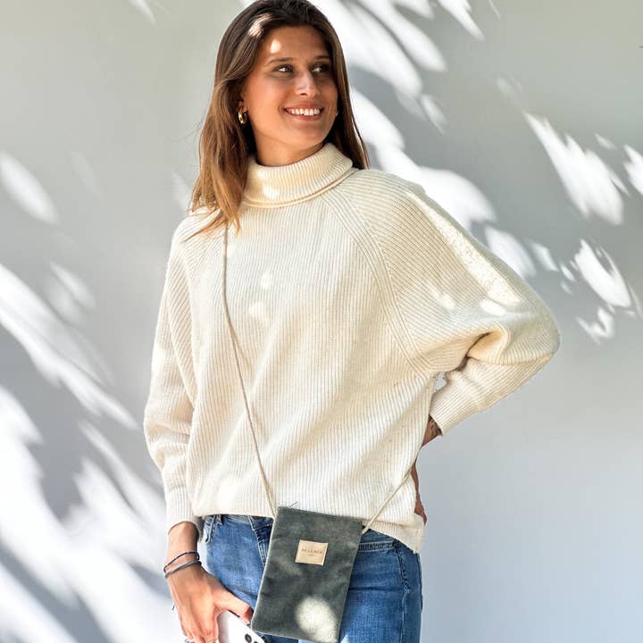 De La Mur – wholesale Crossbody bag – Women's – Pine Mobile Bag1