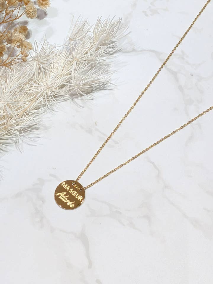 Beloved Sister Necklace for wholesale by LOLO & YAYA