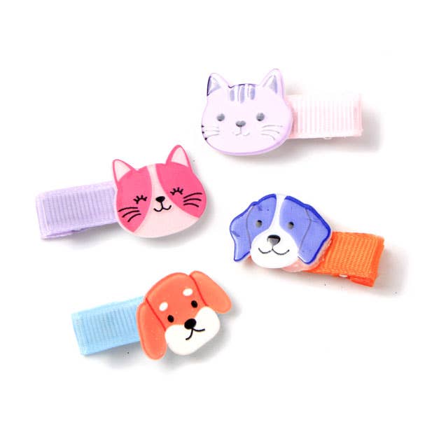 Inca UK – wholesale Hair clip – Child – Dog and Cat face hair clips1