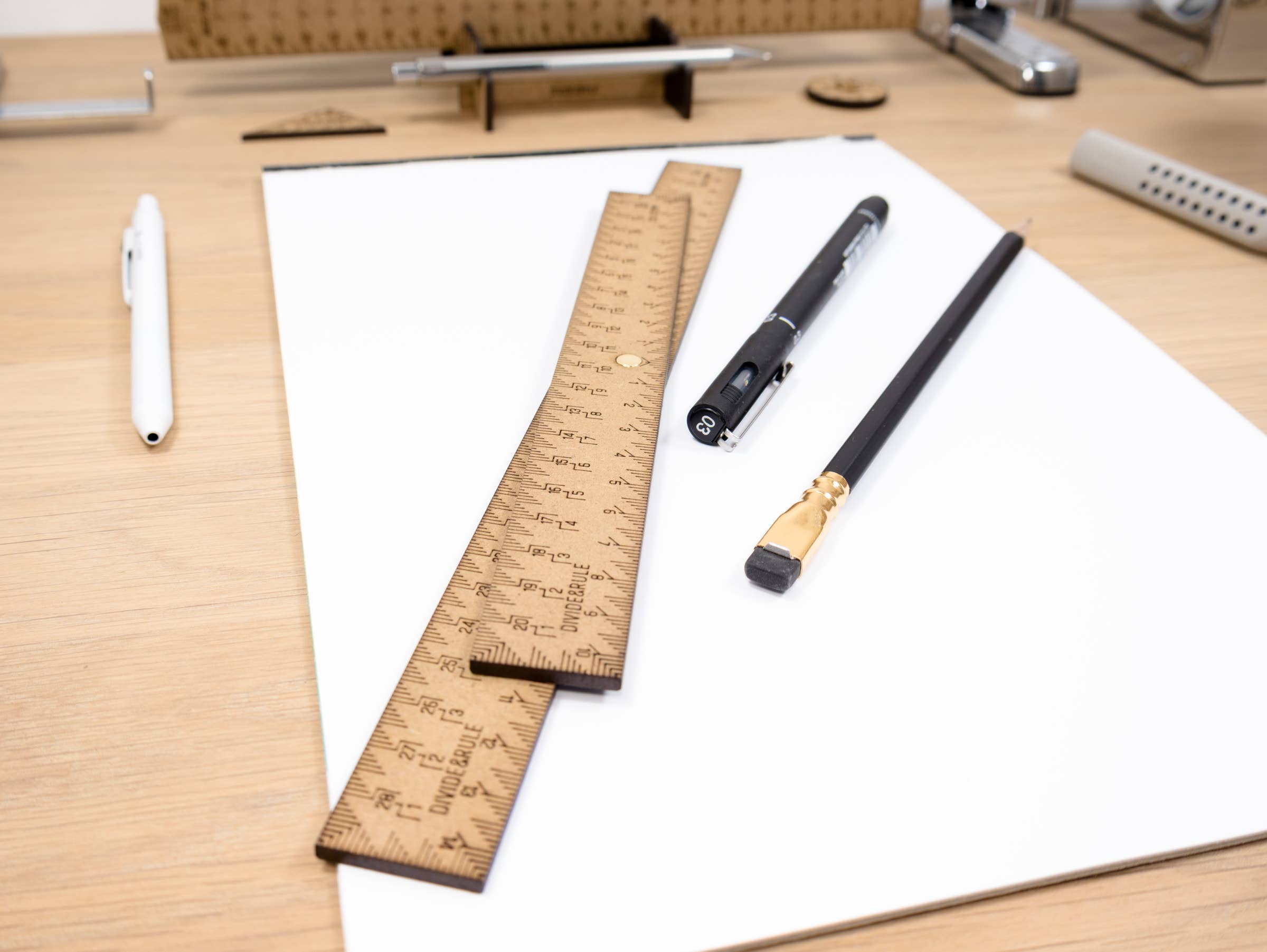 Divide and Rule – wholesale Ruler – Journal Rule 190mm - Original6