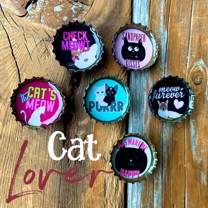Kate's Magnets - Wholesale Magnet - Cat Lover Magnets - Fun, Handmade & Eco-friendly2
