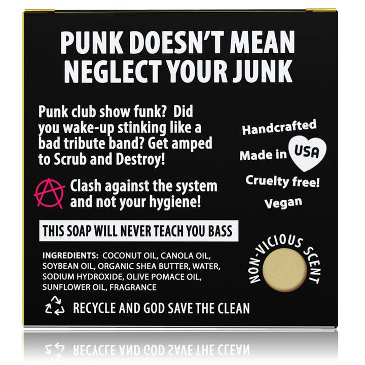 Totally Cheesy - Wholesale Bar Soap - Please Wash Your Buttocks Punk Soap | Stocking Stuffer1