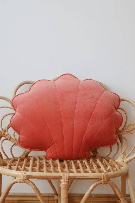 Moi Mili - Wholesale Throw/Decorative Pillow - “Coral” Velvet Shell Pillow1
