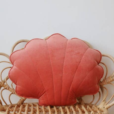 Moi Mili - Wholesale Throw/Decorative Pillow - “Coral” Velvet Shell Pillow1