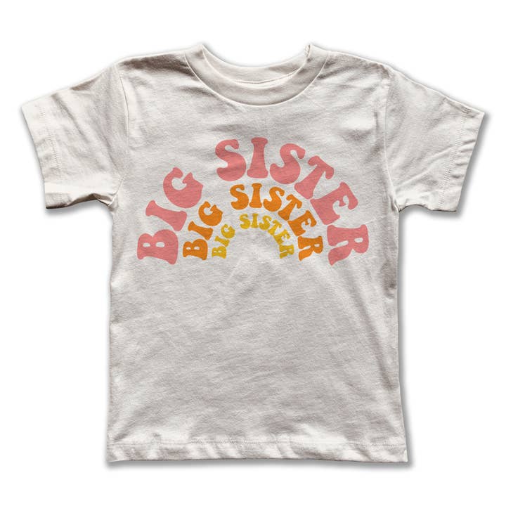Rivet Apparel Co. - Wholesale Screen Printed T-Shirt - Kids - Big Sister Kids Tee