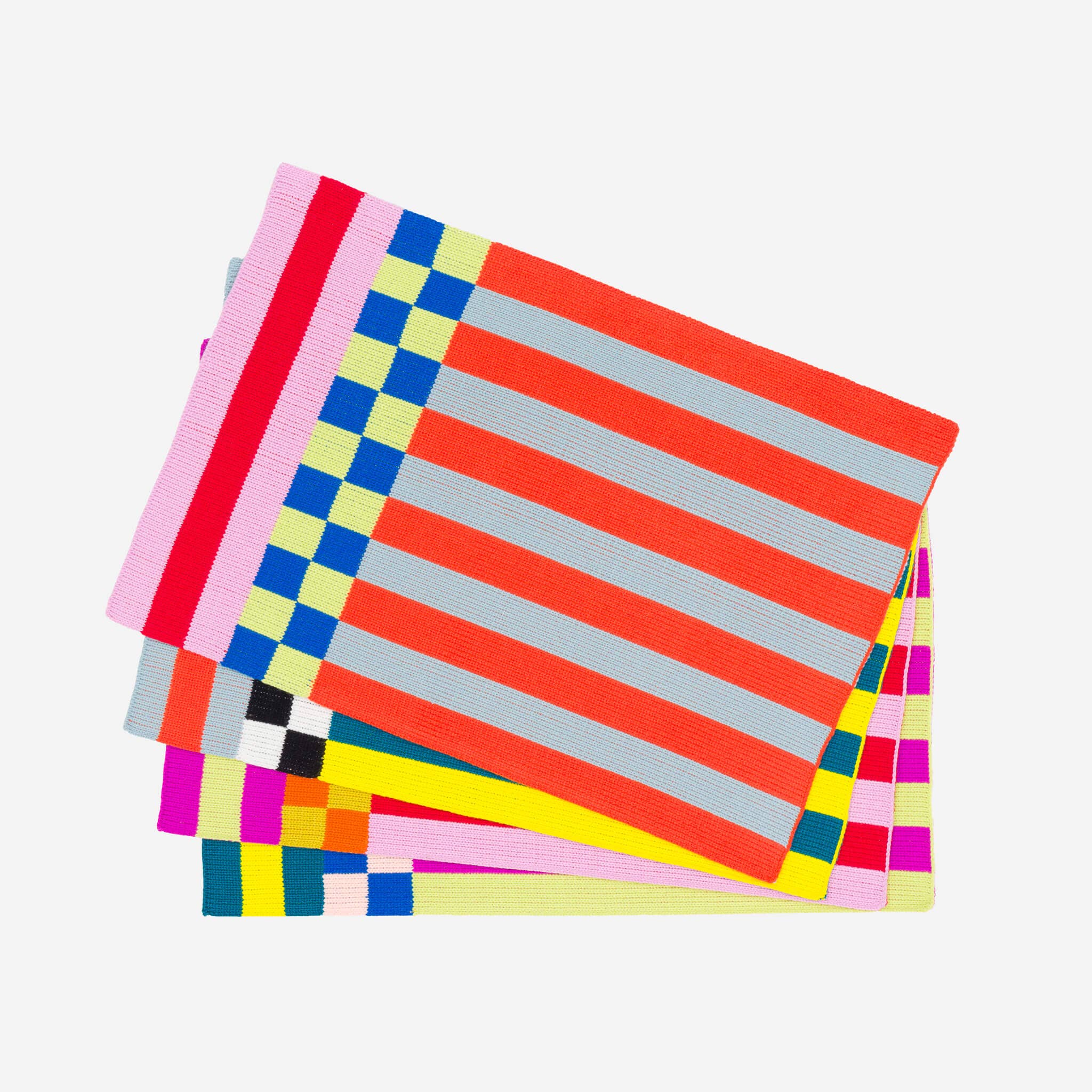 VERLOOP | knits - Wholesale Placemat - Pattern Patch Placemat Set2