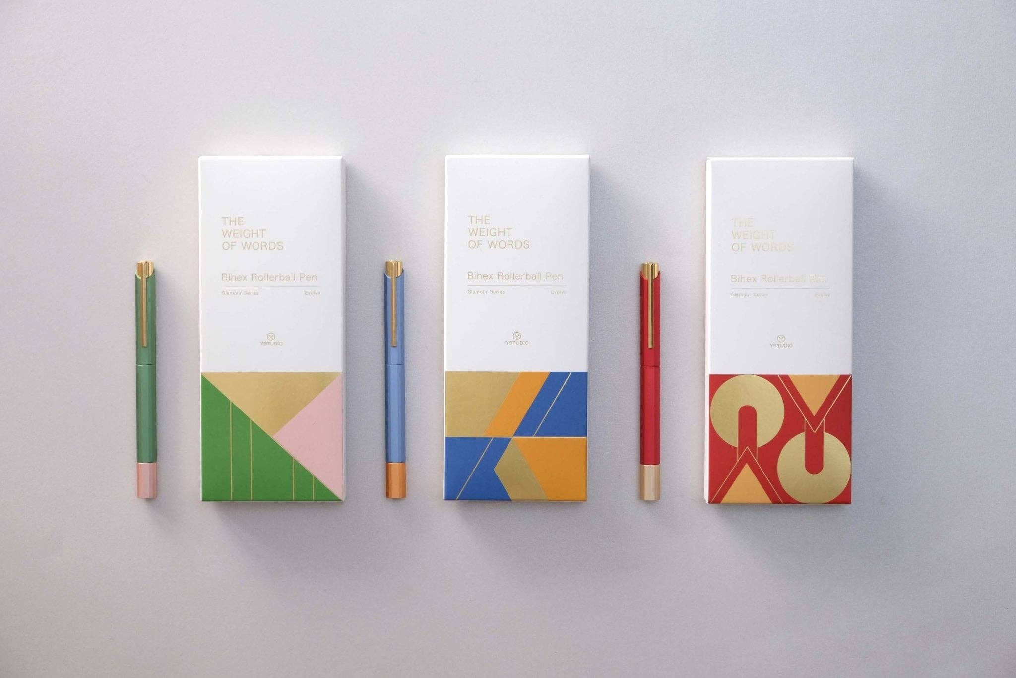 ENTREPÔT – wholesale Pen – YSTUDIO - Glamour Evolve Bihex Rollerball Pen8