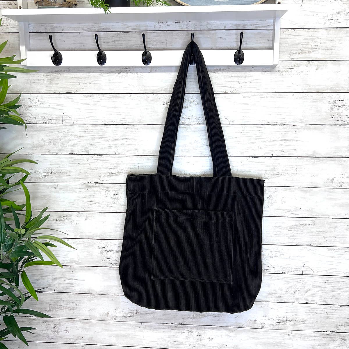 Anju Jewelry – Großhandel Tragetasche – Damen – Cord-Tote mit Fronttasche – verschiedene Farben8