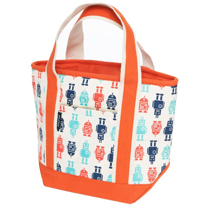 Insulated Lunch Tote - Organic Cotton for wholesale by Keep Leaf