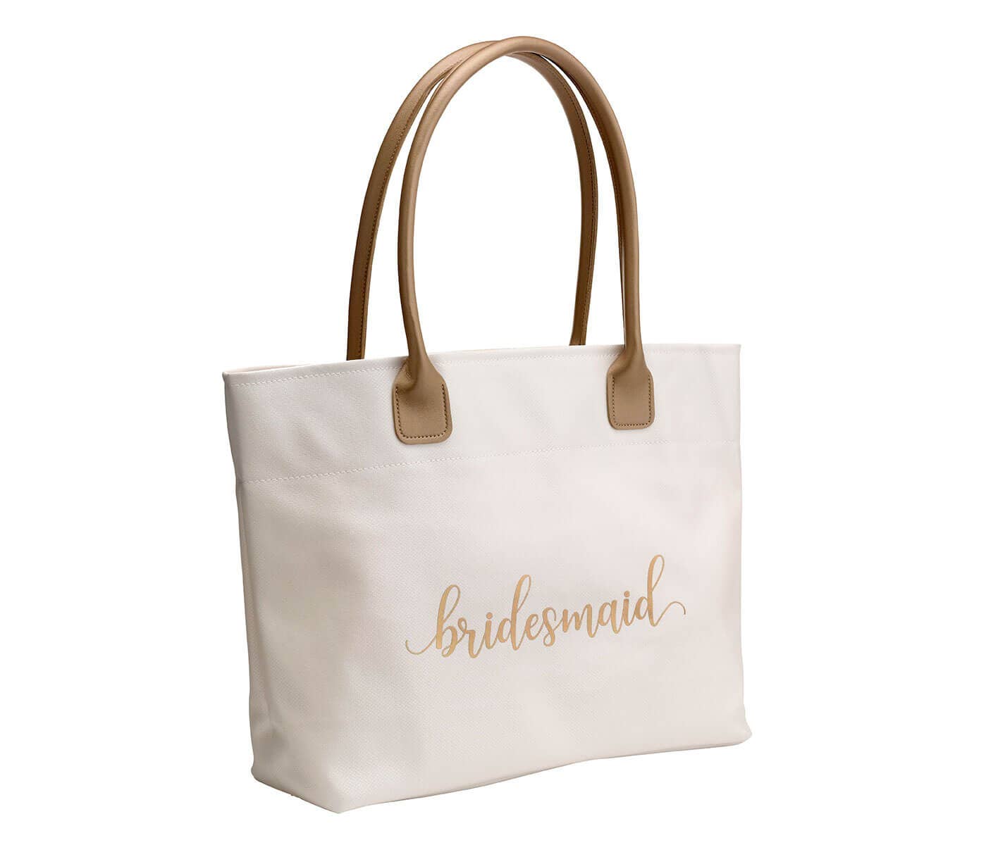 Lillian Rose - Wholesale Tote Bag - Women's - Gold Bridesmaid Wedding Tote Bag0