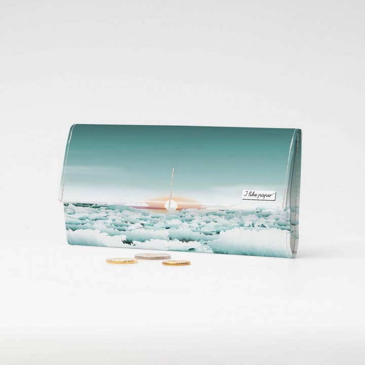 SKYER Tyvek® Pappwallet XL/Kobling Tegnebog for engroshandel hos I Like Paper